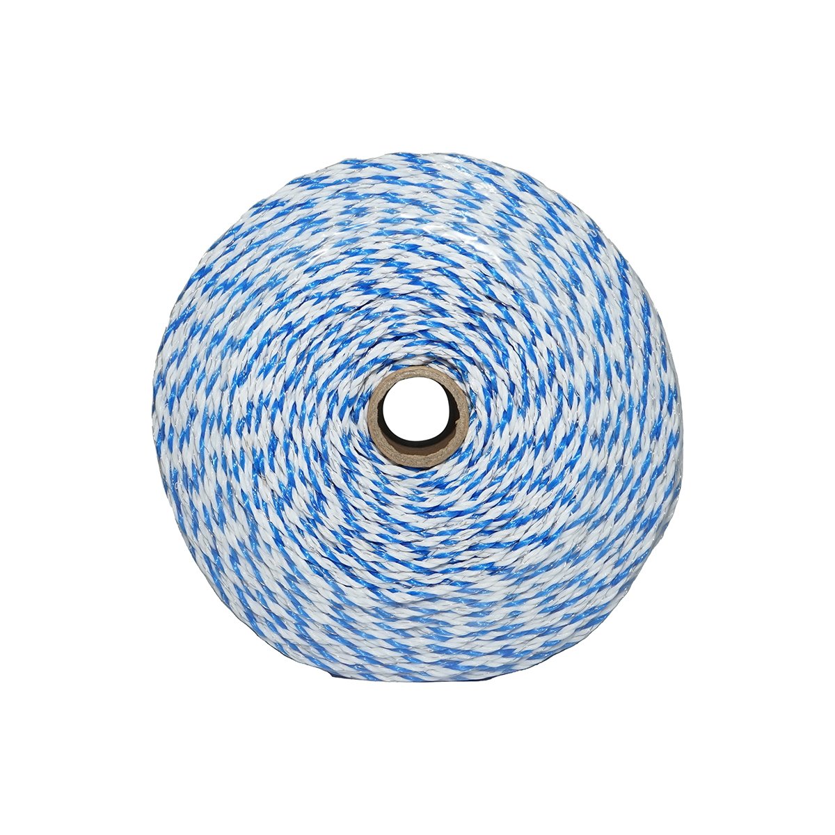 Rola fir alb-albastru fi 3mm 3x0.2mm SS, 7,8 Ohm/m, 500m gard electric Breckner Germany